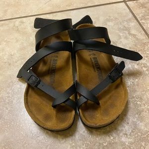 Black Birkenstocks size 36